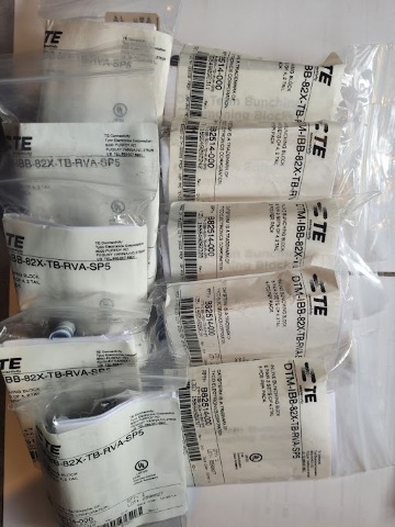 LOT OF 10 - TE CONNECTIVITY DTM-IBB-82X-TB-RVA-SP5 BUNCHING BLOCKS