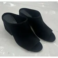 VINCE F8247L1002 PETRA SUEDE MULE HEEL SZ 5