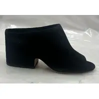 VINCE F8247L1002 PETRA SUEDE MULE HEEL SZ 5