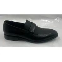 KENNETH COLE GOT A CLUE KMF6014 001 MENS BLACK SLIP-ON LOAFERS SZ 12