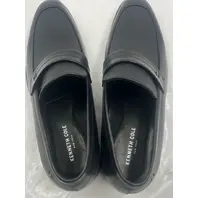 KENNETH COLE GOT A CLUE KMF6014 001 MENS BLACK SLIP-ON LOAFERS SZ 12