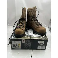 GEORGIA BOOT GB00123 MENS 8" CRAZY HORSE LOGGERS COMPOSITE WATERPROOF BOOTS 12