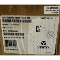 VERTIV AVOCENT ACS8000 SERIAL CONSOLE 48 PORT SERVER DUAL AC ACS8048DAC