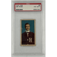 1910-1911 C56 ART ROSS #8 PSA VG-EX 4 90541647 HOCKEY SERIES COLLECTIBLE CARD
