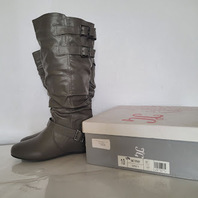 JG XWC-TIFFANY GREY WOMENS US SIZE 10  BOOTS