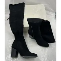MARC FISHER MFENRIKA BLACK US WMN 9.5M TALL BOOT