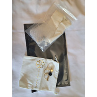 LOT OF 2 - TRINA TURK WOMENS 3 PACK OF DESIGN RINGS IN GOLD SIZE 7