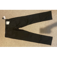BANANA REPUBLIC SLIM FIT TRAVELER MENS 33X32 BLACK MID RISE JEANS