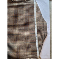 ERMENEGILDO ZEGNA TAN PLAID MENS BLAZER 114290 US MENS SIZE 48 EURO 58