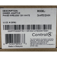 CONTROL 4 CONTROL4 C4-APD120-WH WIRELESS DIMMER ADAPTIVE PHASE 120V WHITE