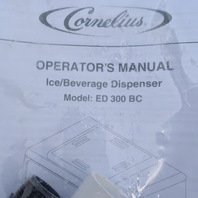 CORNELIUS ED300BCN 12 NOZZLE DUAL ICE COUNTERTOP BEVERAGE DISPENSER 621055297
