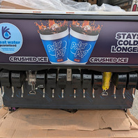 CORNELIUS ED300BCN 12 NOZZLE DUAL ICE COUNTERTOP BEVERAGE DISPENSER 621055297