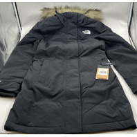 THE NORTH FACE F22GENCVR FAUX FUR W ARCTIC PARKA TNF BLACK SIZE S NF0A874HJK3-S