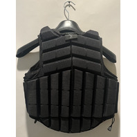 RACESAFE MOTION3 BLACK MEDIUM TALL/REGULAR YOUNG RIDER BODY PROTECTIVE VEST