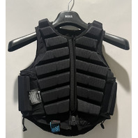 RACESAFE MOTION3 BLACK MEDIUM TALL/REGULAR YOUNG RIDER BODY PROTECTIVE VEST