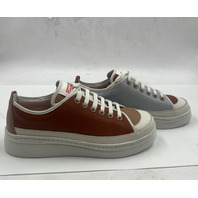 CAMPER K201626-012 TWINS WOMENS CASUAL SNEAKERS MULTI COLOR LEATHER EU 39 US 8.5