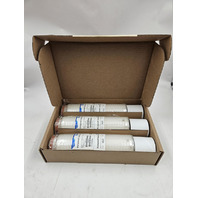 QTY 3 MILLIPORE DURAPORE CARTRIDGE 0.22UM HYDROPHILIC PVDF 10" CODE 7 CVGL71TP3