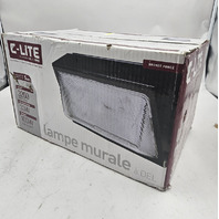 C-LITE LED WALL PACK  3200L 33W 100W PSMH C-WP-A-TRAD-3L-40K-DB