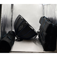 WESTCOTT INTERIOR LIGHTING KIT 2*FJ-X3S UMBRELLAS BEAUTY DISHES FLASH SYSTEMS +