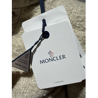 MONCLER WOMEN'S BLANDY GIUBBOTTO CROPPED BOUCLE DOWN JACKET SIZE 0 XS X SMALL