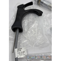 MOEN 6903BL VOSS SINGLE HANDLE 1 HOLE BATHROOM FAUCET VALVE BLACK