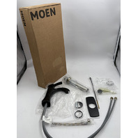 MOEN 6903BL VOSS SINGLE HANDLE 1 HOLE BATHROOM FAUCET VALVE BLACK
