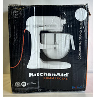 KITCHENAID 8 QUART COMMERCIAL STAND MIXER KSM8990WH COLOR WHITE