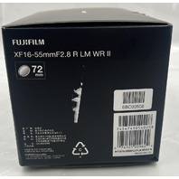 FUJIFILM XF 16-55MM F/2.8 R LM WR II LENS 72MM FRONT FILTER THREAD