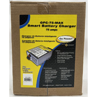 GO POWER! GPC-75-MAX 75 AMP 4-STAGE SMART CONVERTER/BATTERY CHARGER 