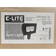 C-LITE LED SPOT LIGHT 13500L C-FL-A-RTS2-13L-40K-DB USES ONLY 116W 400K 120-277V