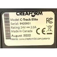 CREAFORM C-TRACK ELITE 4TH GEN 3D SCANNER W/ HANDYPROBE CONTROLLER & ACCESSORIES
