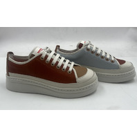 CAMPER K201626-012 TWINS WOMENS CASUAL SNEAKERS MULTI COLOR LEATHER EU 36 US 6
