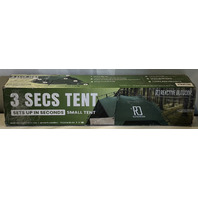 REACTIVE OUTDOOR 3ST-S-DL SMALL-SIZED 3 SECS TENT DL GREEN EASY SET UP TENT