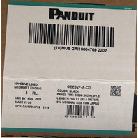 PANDUIT GEE62F-A-C0 100FT. ADHESIVE LINED GROMMET EDGING