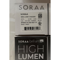 LOT OF 20 SORAA BRILLIANT PAR30S LIGHT BULB LED SP30S-14-25D-827-H1