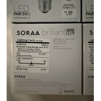 LOT OF 20 SORAA BRILLIANT PAR30S LIGHT BULB LED SP30S-14-25D-827-H1