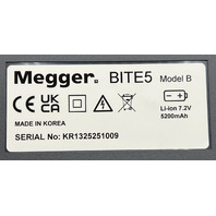 MEGGER BITE5 BATTERY IMPEDANCE TESTER CALIBRATOR MODEL B