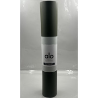 ALO YOGA NO-SLIP SWEATY OR DRY WARRIOR MAT IN JUNGLE GREEN W7192R