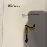 VIVAX METROTECH VLOC3 RTK-PRO RECIEVER VX2261 KIT W/LOC3-10TX CHARGER VX219-02