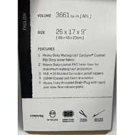 DAKINE ULUA 60L FISH PACK 10003721 WATERPROOF GRIFFIN (GREY & BLACK)