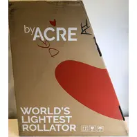 BY ACRE CARBON ULTRALIGHT WT BU ORGBAGL ROYAL BLUE WIDE TRACK ROLLATOR WALKER