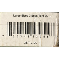 REACTIVE OUTDOOR 3ST-L-DL LARGE-SIZED 3 SECS TENT DL GREEN EASY SET UP TENT