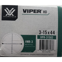 VORTEX VIPER HD VPR-31502 3-15X44 SFP RIFLESCOPE VMR-3 MOA RETICLE