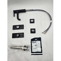 KOHLER 28126-4K-BL VENZA SINGLE HANDLE 1.0 GPM BATHROOM FAUCET - MATTE BLACK