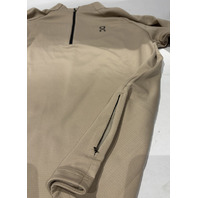 ON MENS RUNNING ON CLOUDS CLIMATE SHIRT IN DESERT SIZE MEDIUM 1ME10600603
