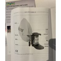 LAGLER ELAN EDGE STAIR CORNER SANDING MACHINE V110 HZ 50/60 KW 1.05 AC CURRENT
