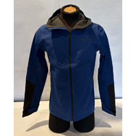 PATAGONIA 29931 MEN'S UPSTRIDE JACKET SIZE MEDIUM M CLEMENT BLUE
