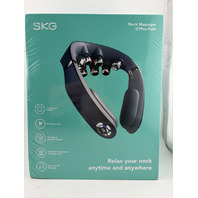 SKG G7PRO-FOLD NECK MESSAGER W HOT COMPRESSES & POWERFUL 9D MASSAGE COLOR BLUE