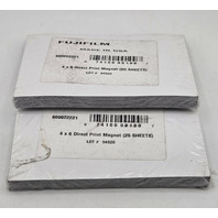 QTY 2 FUJIFILM 600022221 4"X6" DIRECT PRINT MAGNET 25 SHEETS