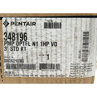PENTAIR 348196 OPTIFLO 1HP SINGLE SPEED POOL PUMP 3" N1 115V